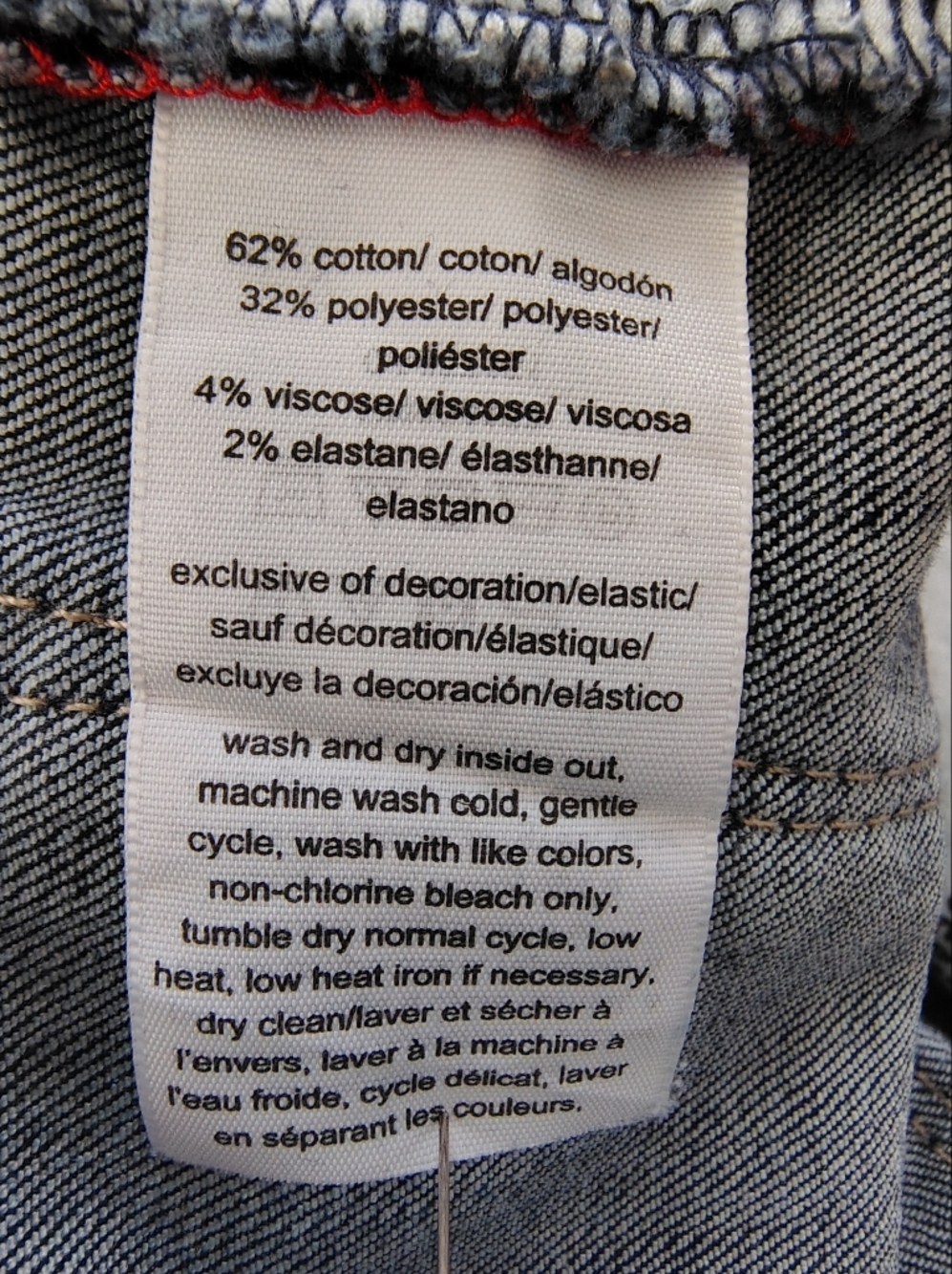 Tommy Dark Blue Women’s Skinny Jeans Size W 4/27 - Picture 13 of 13